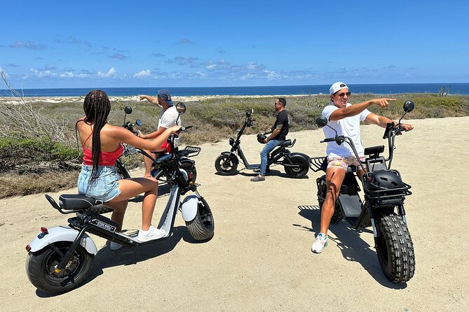 1/2 Day (4 hour) Electric Scooter Rental in Aruba - Key points at a glance