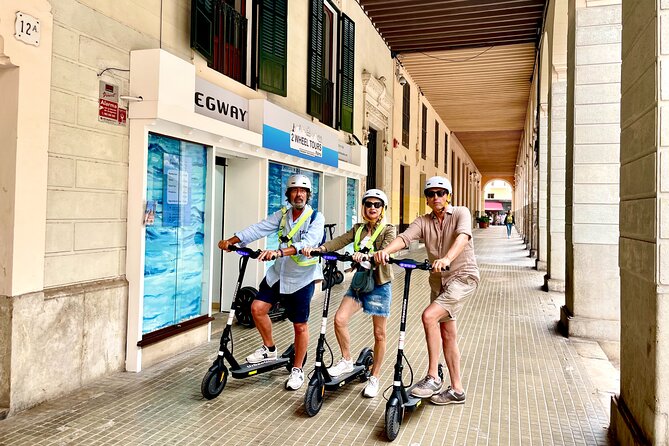 1.5 H Electric Kick-Scooter Tour - Why an electric scooter works well in Palma