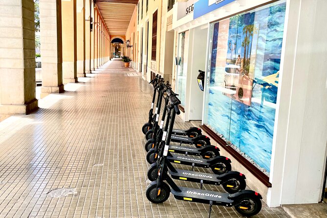 1.5 H Electric Kick-Scooter Tour - Passeig des Born, Palma’s elegant avenue