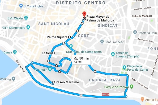1 Hour Electric Scooter Tour in Palma - What $56 gets you
