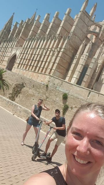 1 Hour Electric Scooter tour in Palma de Mallorca - Photo stops and Mediterranean views