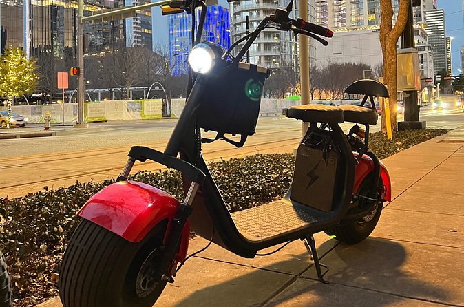 1-Hour Fat-Tire Scooter Rental in Dallas - Weather can change the day