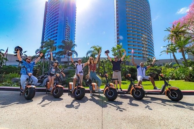1 Hour GPS Guided Scooter Tour: Harbor/Gaslamp Quarter - GPS guidance, traffic, and the one-hour clock