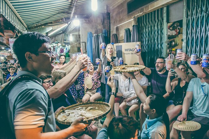 12 Tasting Street Food & Sightseeing By Scooter with Student - Ho Thi Ky Flower Market after dark