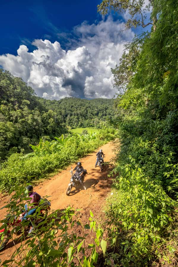 2 day overnight adventure off road scooter tour; Amaz views - River Crossings and Rough Roads