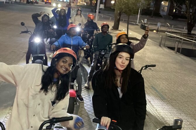 2 Hour Dallas Night Sightseeing E-Scooter Tour - AT&T Discovery District and modern downtown Dallas