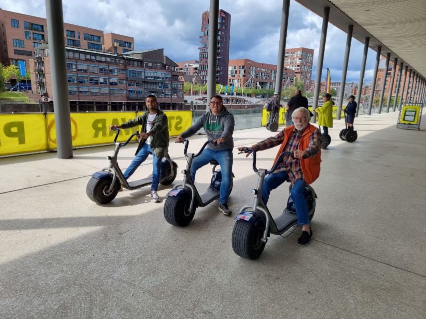 2 Hours Hamburg E-scooter Tour - Why a Segway works well for Hamburg sightseeing