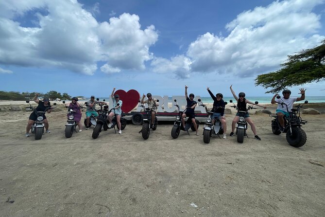 3-Hour Electric Scooter Island Tour in Aruba (1 or 2-seater) - Eagle Beach and Aruba’s famous white sand