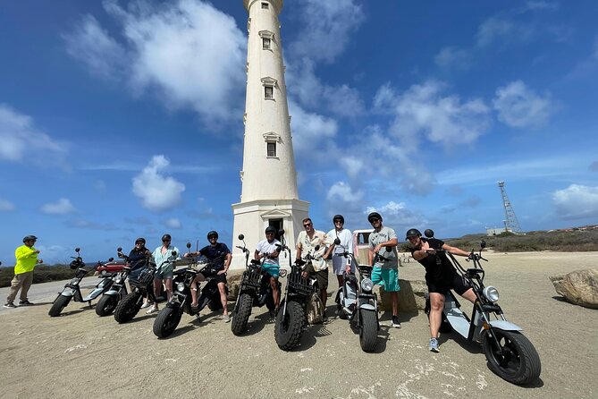 3-Hour Electric Scooter Island Tour in Aruba (1 or 2-seater) - Malmok Beach and shallow water views
