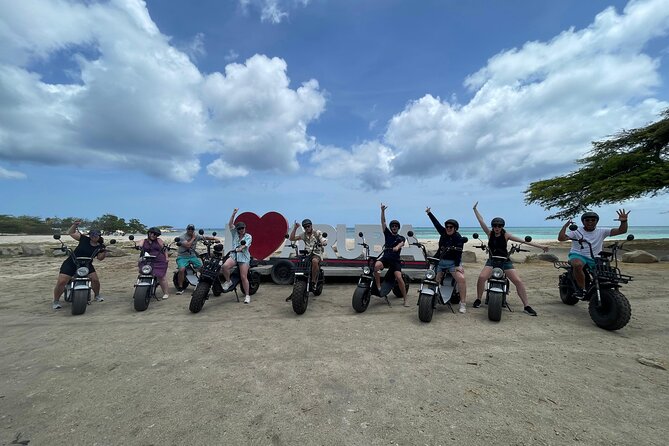 3-Hour Electric Scooter Island Tour in Aruba (1 or 2-seater) - Arashi Beach, the best chance for a relaxed beach break