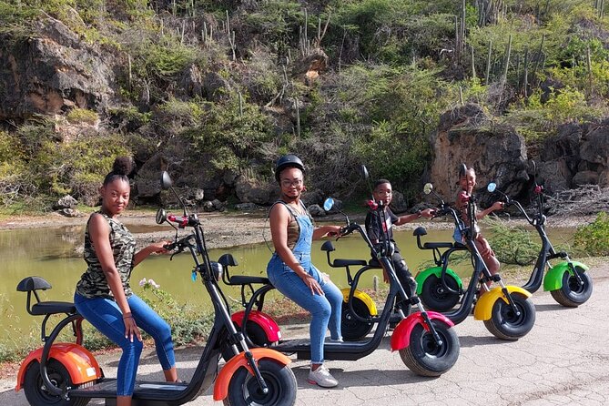 Adventurous eScooter Tour Activities in Curacao - Fort Beekenburg and the climb for views