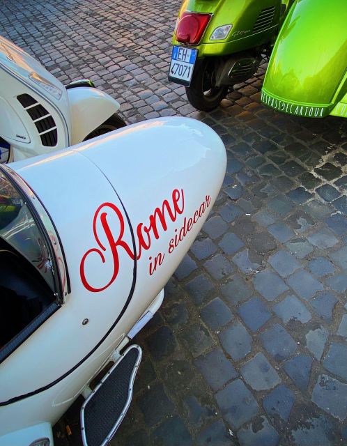 Afternoon Vespa Sidecar Tour with Gourmet Gelato Stop - Key points to know before booking