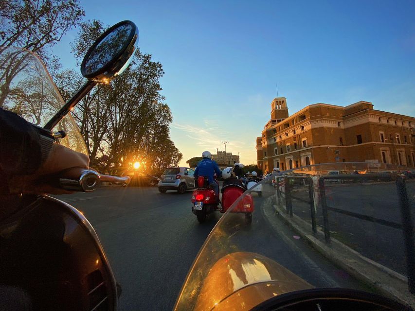 Afternoon Vespa Sidecar Tour with Gourmet Gelato Stop - The gelato stop is more than a sweet extra