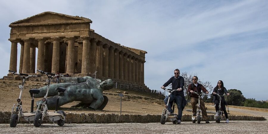 Agrigento: Valley of the Temples E-Scooter Tour - The Via Sacra and the first ancient monuments
