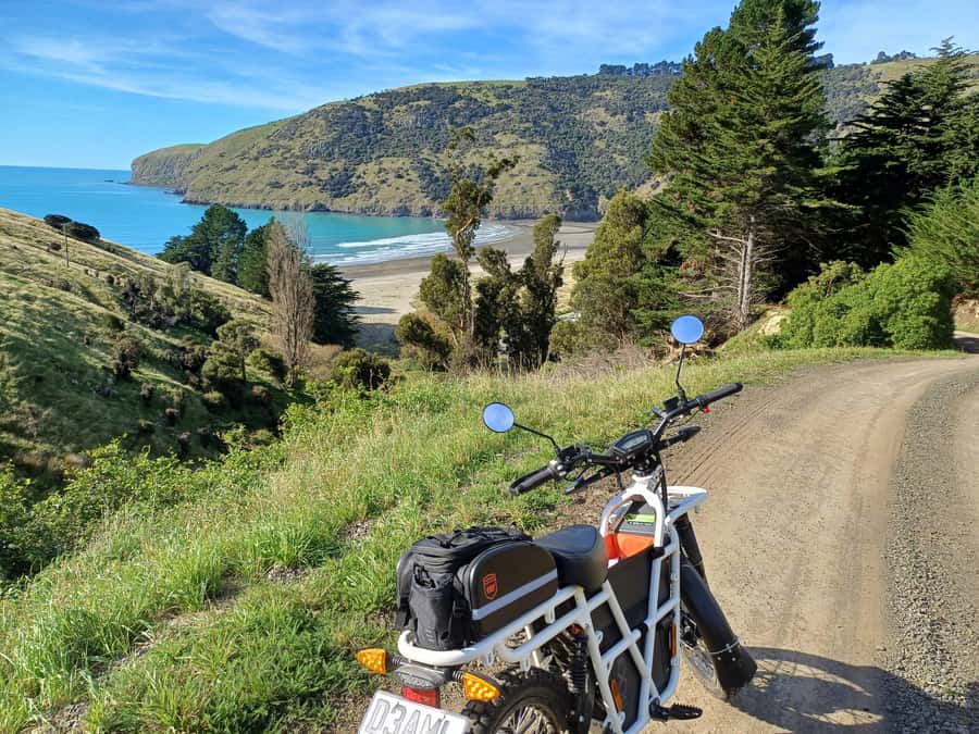 Akaroa: Lonely Beach Trail by E-Scooter. selfguided day out - Timing, weather, and who should book