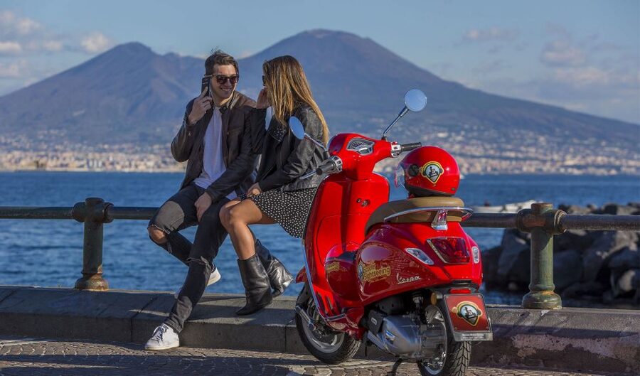 Amazing audioguided Vespa Tour of Naples - with driver - From Piazza Municipio to Naples’ royal center