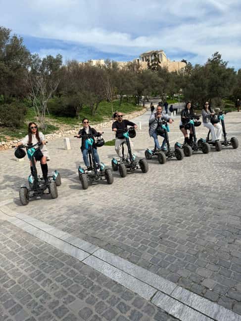 Ancient Athens Electric ATV Scooter Tour - Areopagus Hill and the city below