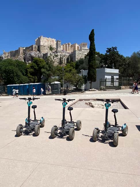 Ancient Athens Electric ATV Scooter Tour - Monastiraki, the flea market, and Roman Athens
