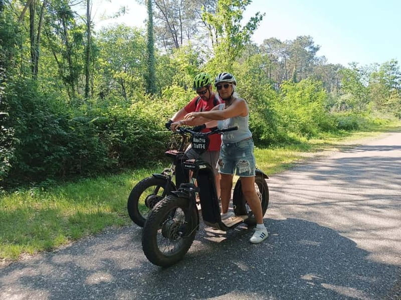 Arcachon Bay: electric scooter ride with varied routes. - The Sensation route, two hours of technical terrain