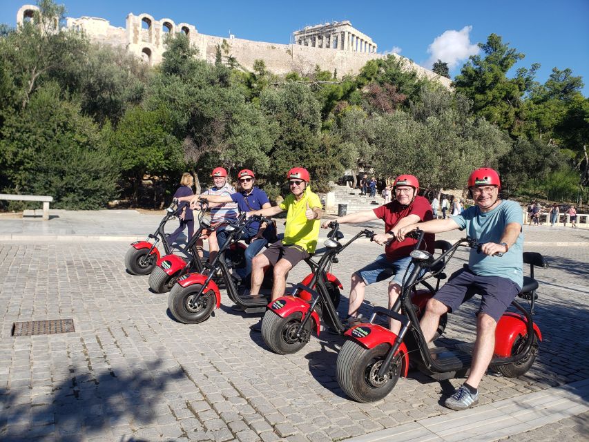 Athens: Award-Winning Acropolis Guided e-Scooter Tour - Guides, pacing, and the human side
