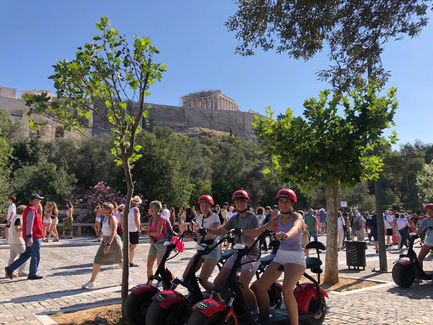 Athens: Award-Winning Acropolis Guided e-Scooter Tour - The Pnyx, the Observatory, and a quieter side of Athens