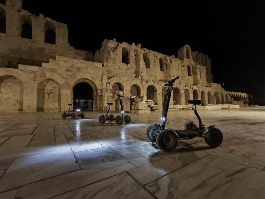 Athens by Night Electric ATV Scooter Tour - Starting in Plaka, Athens’ Oldest Neighborhood