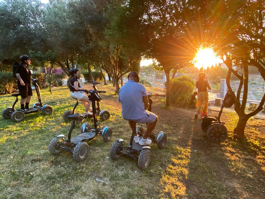 Athens by Night Electric ATV Scooter Tour - Areopagus and Pnyx, Two Hills With Big Ideas