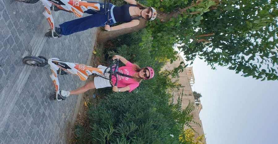 Athens: Guided City Tour on an Electric Trikke Scooter - Acropolis and Parthenon views at the start