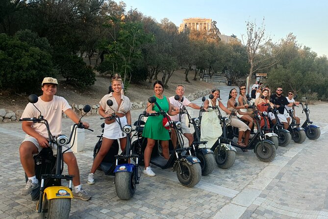 Athens: Premium Guided E-Scooter Tour in Acropolis Area - The Odeon of Herodes Atticus: a dramatic first stop