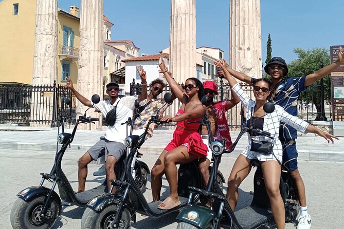 Athens: Premium Guided E-Scooter Tour in Acropolis Area - The National Observatory: science beside ancient Athens