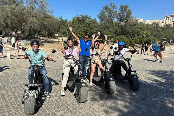 Athens: Premium Guided E-Scooter Tour in Acropolis Area - The Temple of Olympian Zeus: size without a roof