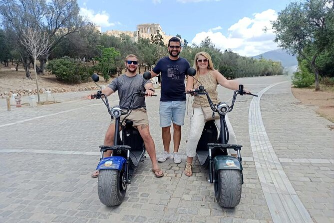 Athens: Premium Guided E-Scooter Tour in Acropolis Area - Hadrian’s Arch: a Roman gateway between two Athens