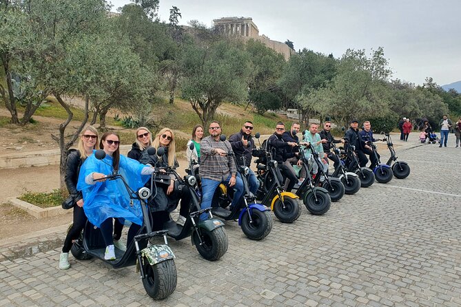 Athens: Premium Guided E-Scooter Tour in Acropolis Area - The Odeon of Herodes Atticus sets the scene