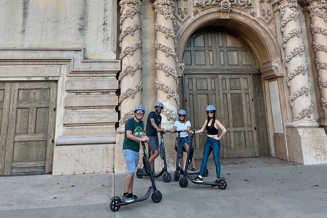 Balboa Park Electric Scooter Tour with Pictures - Desert Garden, Bea Evenson Fountain, and cactus country