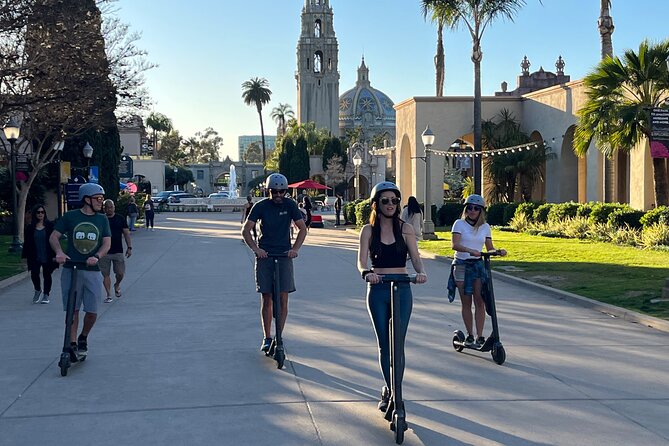 Balboa Park Electric Scooter Tour with Pictures - International cottages from around the world