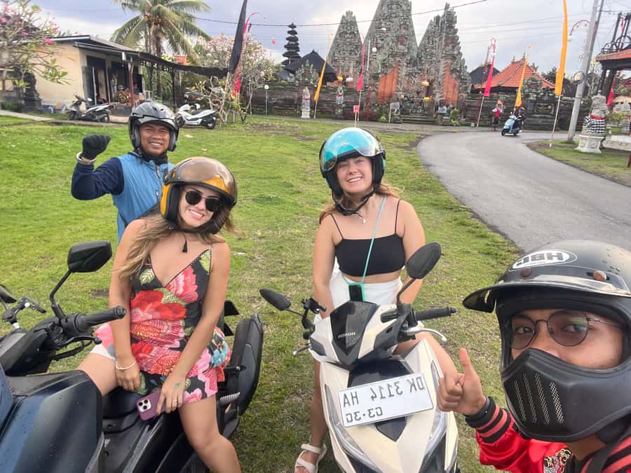 Bali Scooter Tour With Tour Guide - Temples, markets, and coastal roads