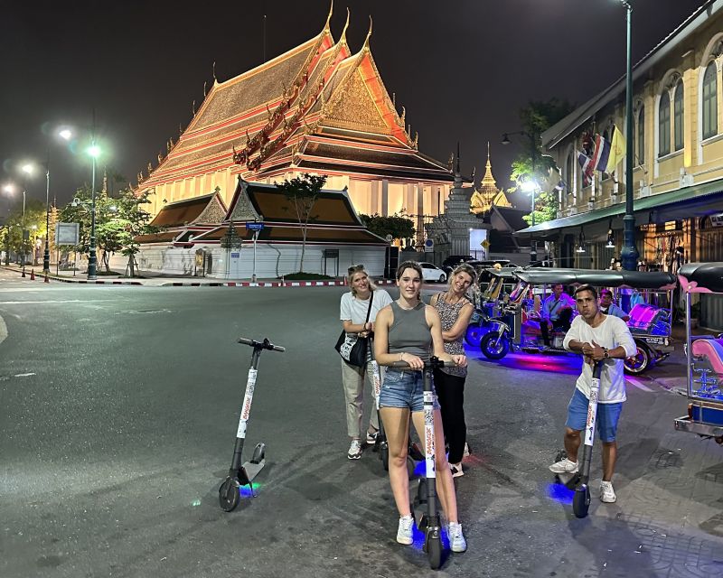 Bangkok By Night by Electric Scooter &/or Bike - Democracy Monument and Bangkok’s illuminated old center