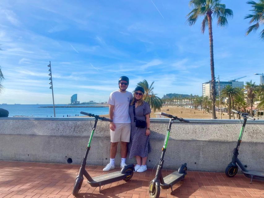 Barcelona: E-Scooter Gaudí & the Sea Tour - Port Vell and the waterfront opening