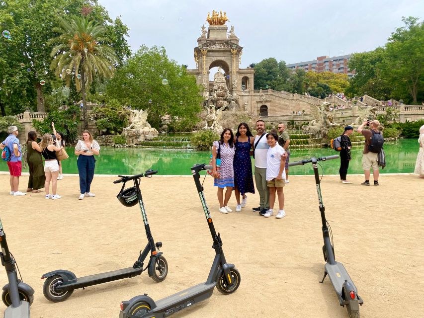 Barcelona: E-Scooter Gaudí & the Sea Tour - Starting in the Gothic Quarter