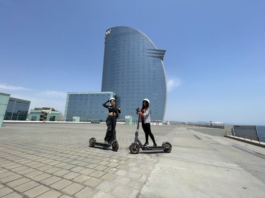 Barcelona: Panoramic eScooter Tour - Port Vell and the Old Harbour