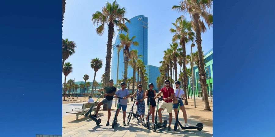 Barcelona: Private E-bike Tour or E-Scooter - Picking the one, two, or three-hour route