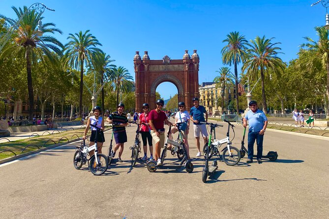 Barcelona Sagrada familia Electric Scooter or E-Bike Tour - What this Barcelona ride is really good at