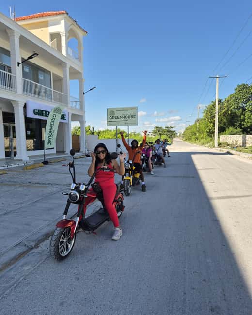 Bavaro Punta Cana: City Tour with Harley models E-Scooters - How much riding should you expect?