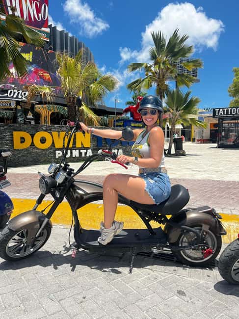 Bavaro Punta Cana: City Tour with Harley models E-Scooters - Chez Nicole and the practical side of souvenir shopping