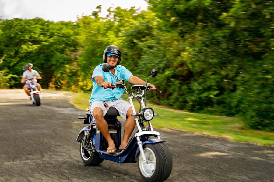 Beaches and Backroads Electric Big-Wheel Scooter Tour - Who will enjoy this most