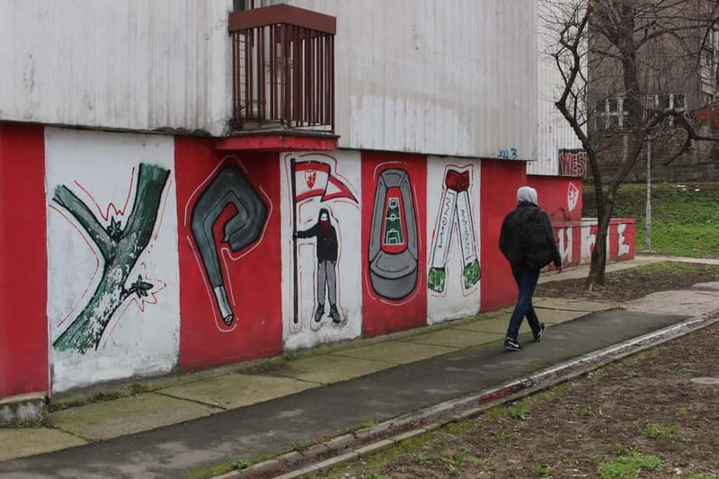 Belgrade Hooligans E Scooter tour - Belgrade football is a city identity