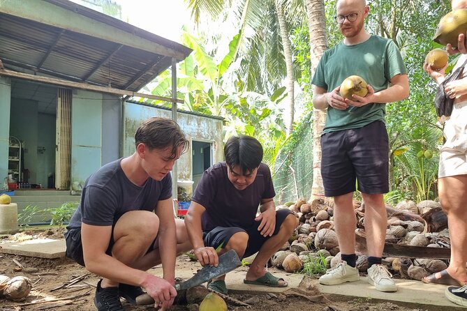 Ben Tre: Scooter, Culture, Sailboat and Mekong Food (Half Day) - A home-cooked Mekong meal that earns its two hours