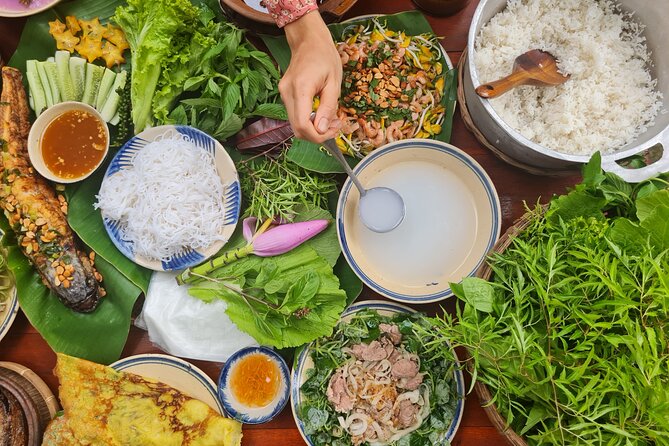 Ben Tre: Scooter, Culture, Sailboat and Mekong Food (Half Day) - Riding through Nhơn Thạnh by motorbike