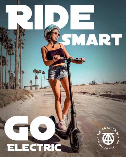 Benidorm - Electric Scooter and Explore the City - The scooter, helmet, and quick lesson