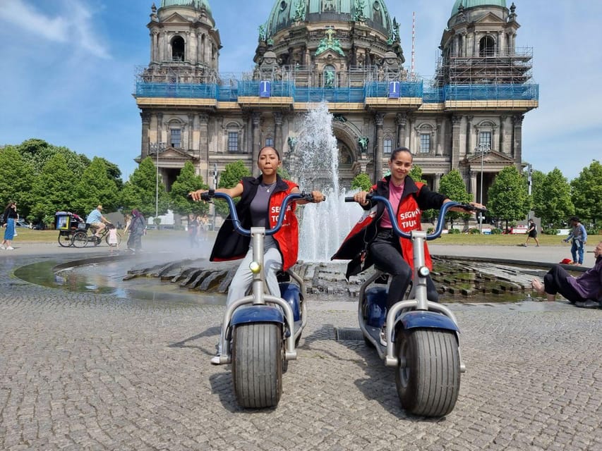 Berlin: 2-Hour City Guided Tour on a Fat Scooter - Checkpoint Charlie and the former Wall